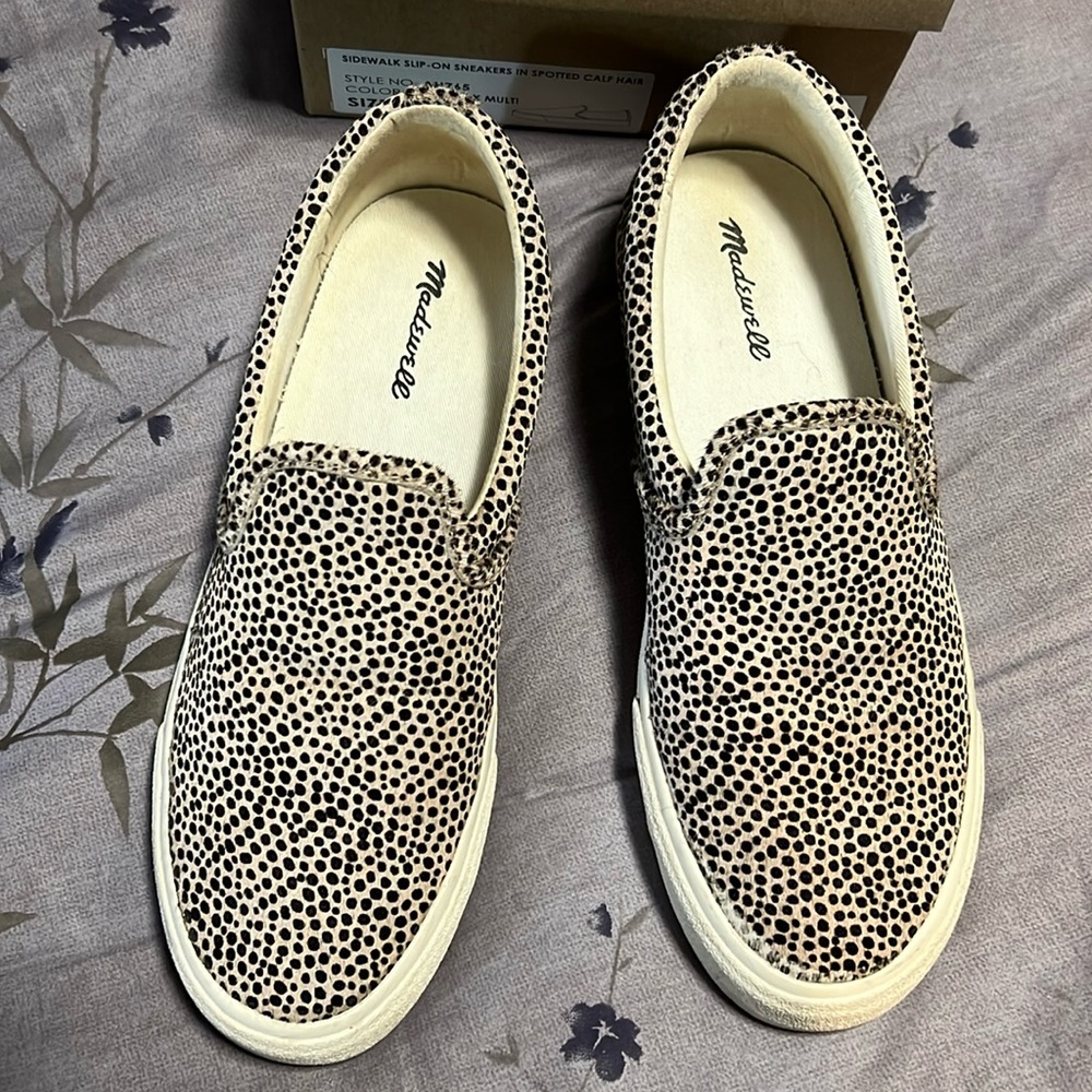 MADEWELL | Cheetah Slip On Sneaker
